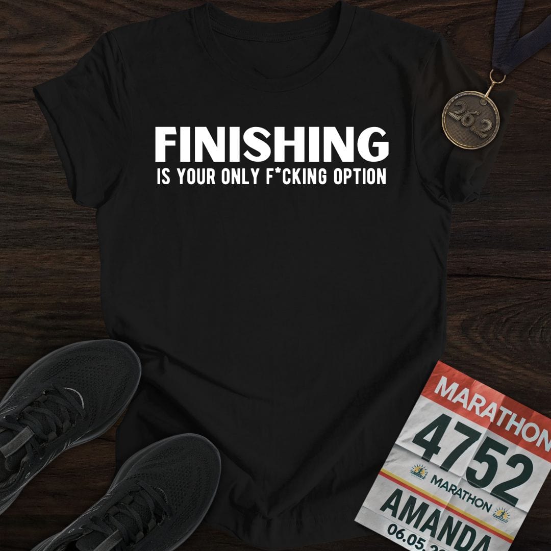 Printify T-Shirt Black / S Finishing: Only Option T-shirt
