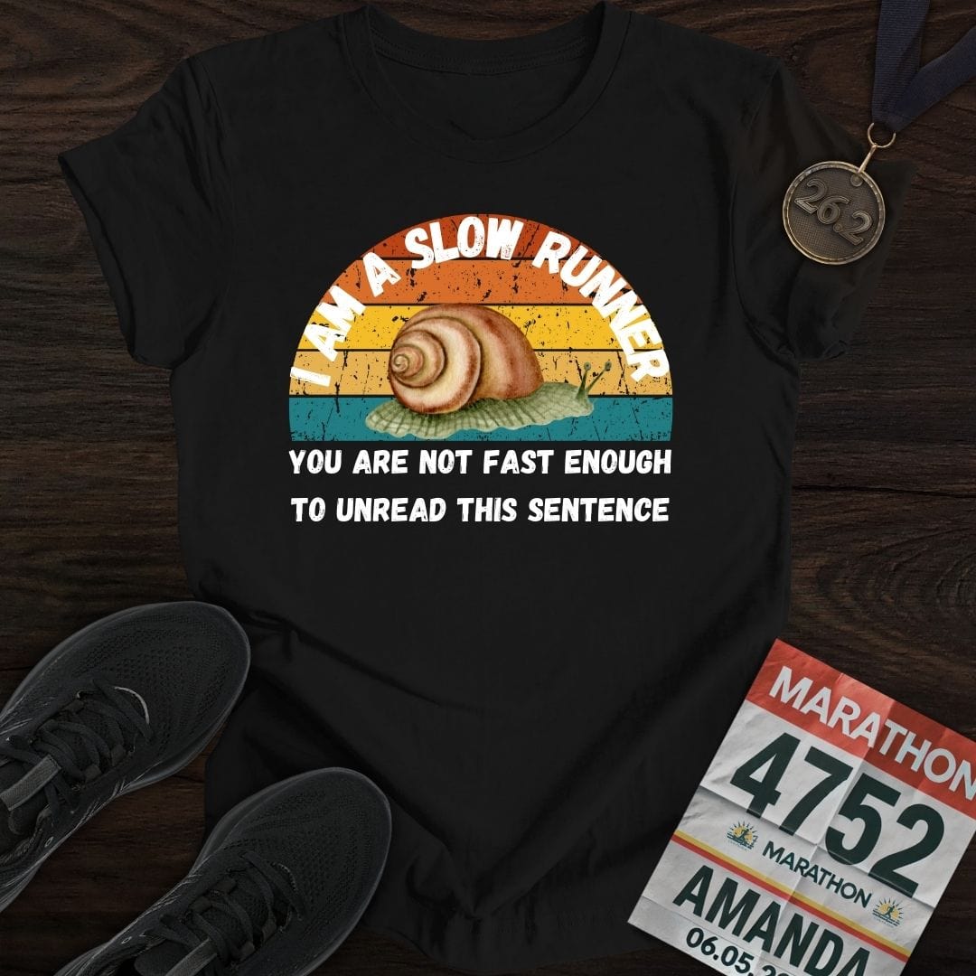 Printify T-Shirt Black / S Not Fast Enough T-shirt
