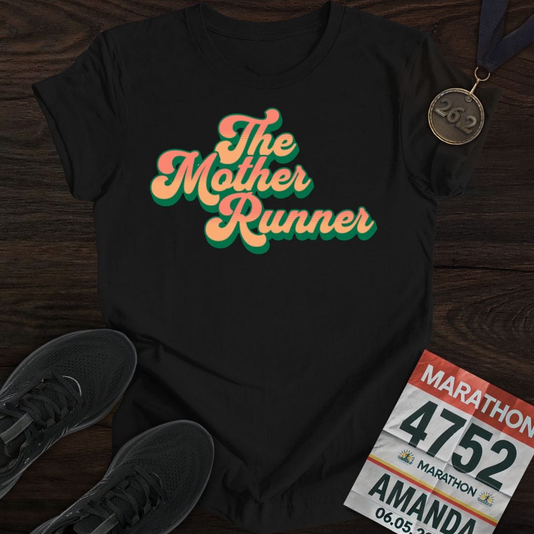 Printify T-Shirt Black / S The Mother Runner T-shirt