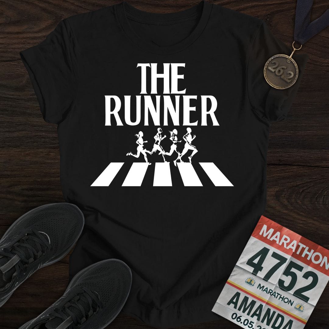 Printify T-Shirt Black / S The Runner Lane T-shirt