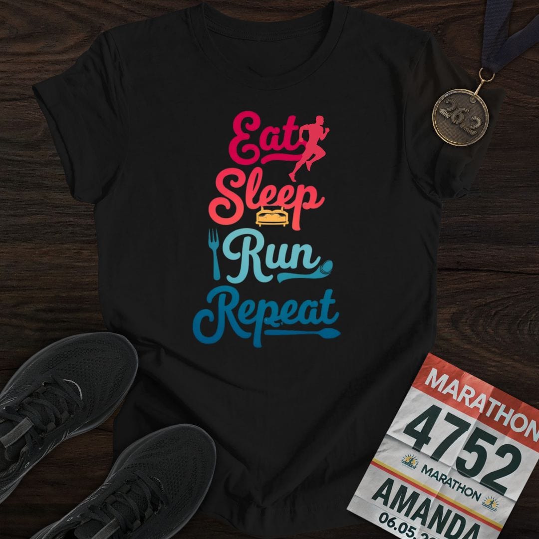 Printify T-Shirt Black / S The Runner’s Loop T-shirt