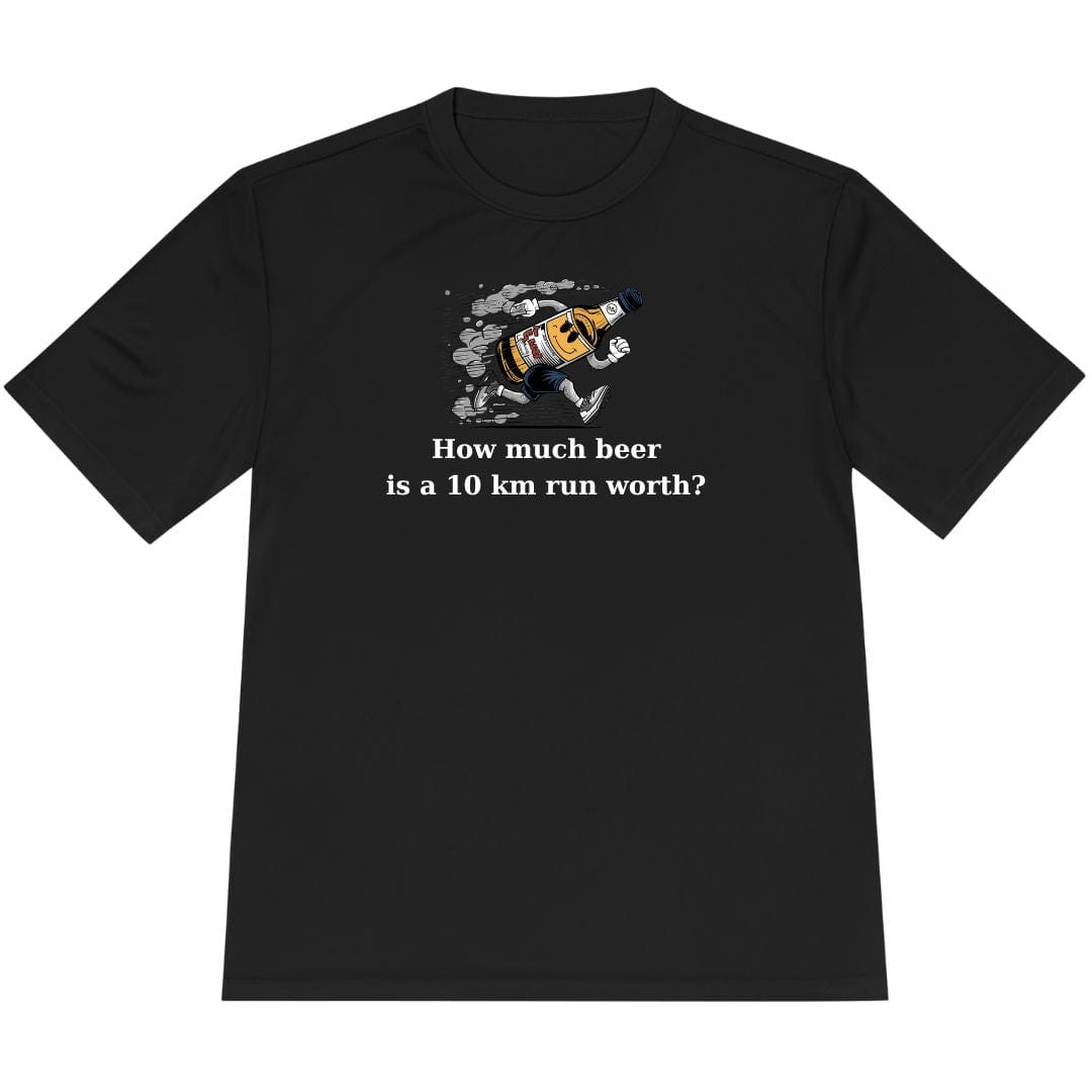 Printify T-Shirt Black / XS Drink Beer Run 10KM T-Shirt / Pro