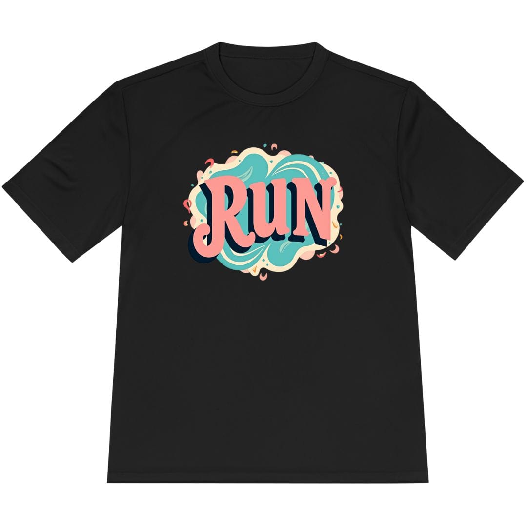 Printify T-Shirt Black / XS Groovy Run T-Shirt / Pro