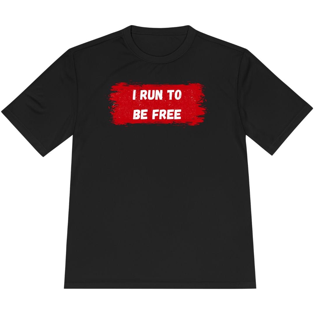 Printify T-Shirt Black / XS I Run to Be Free T-Shirt / Pro