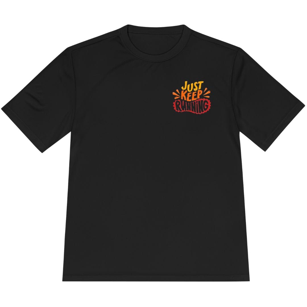 Printify T-Shirt Black / XS Keep Running Shoes T-Shirt / Pro