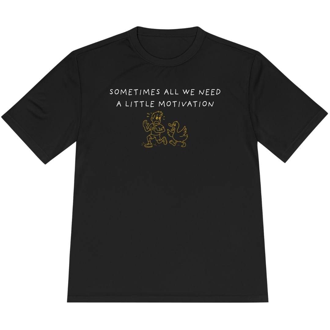Printify T-Shirt Black / XS Motivated Like a Duck T-Shirt / Pro