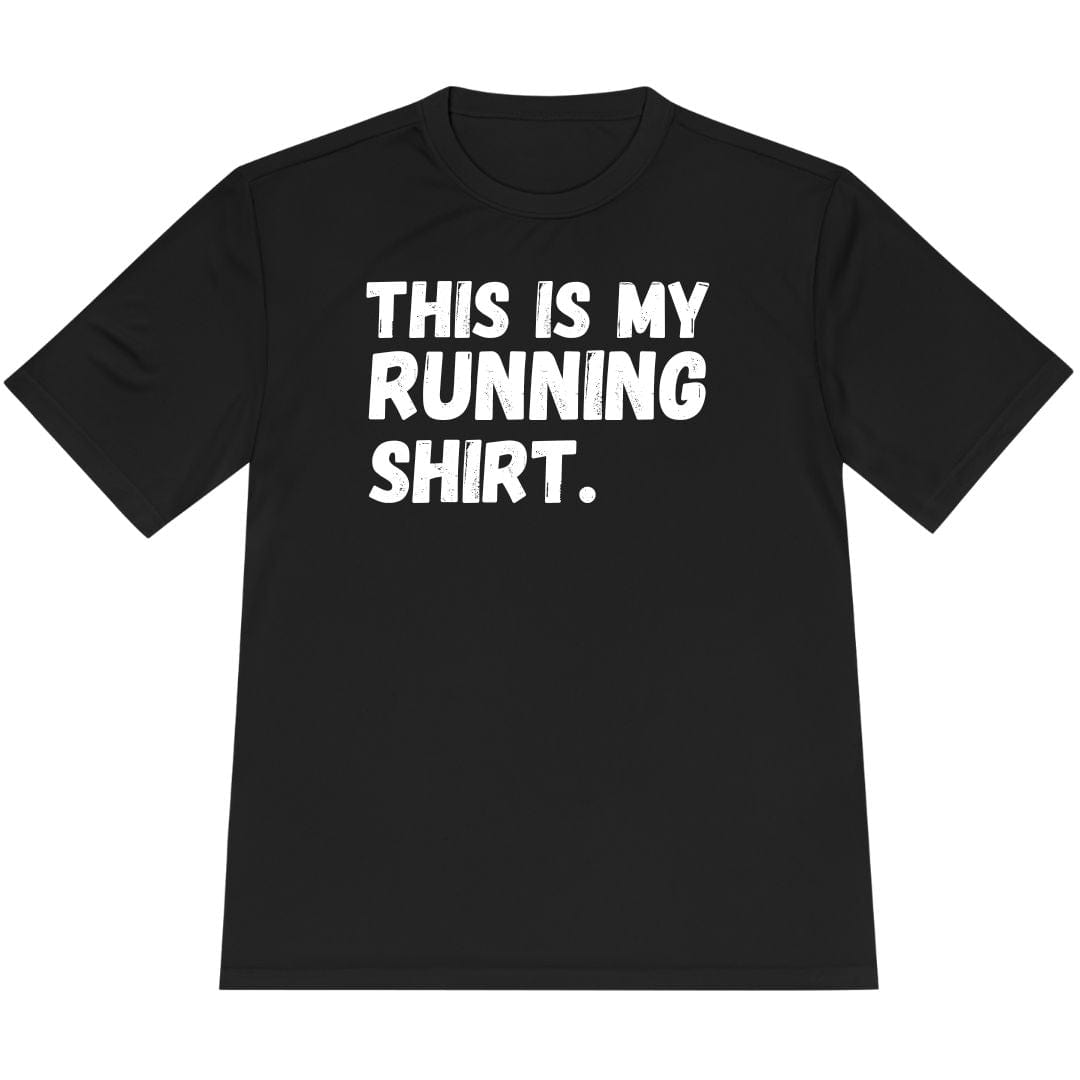 Printify T-Shirt Black / XS My Running Shirt T-Shirt / Pro