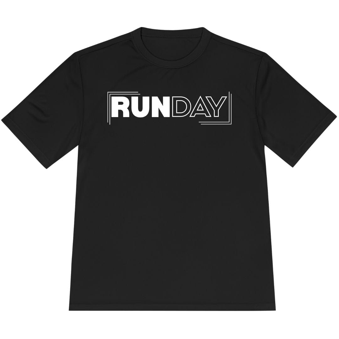 Printify T-Shirt Black / XS Run Day T-Shirt / Pro
