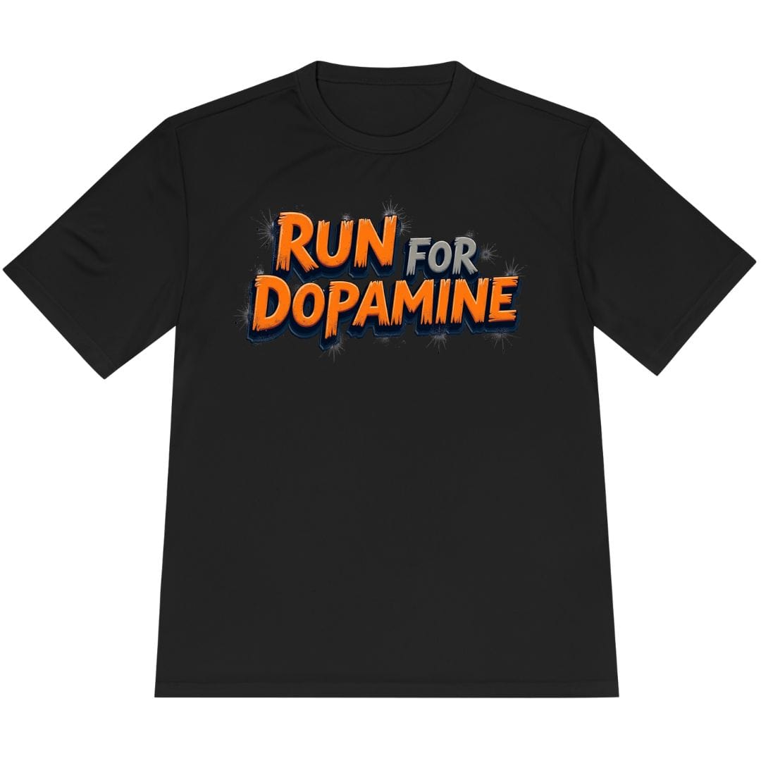 Printify T-Shirt Black / XS Run For Dopamine T-Shirt / Pro