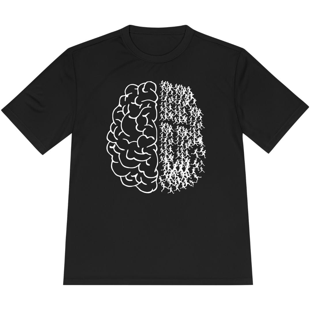 Printify T-Shirt Black / XS Running Is My Mind T-Shirt / Pro