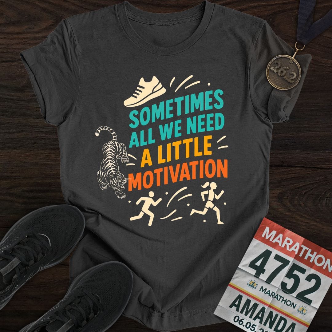 Printify T-Shirt Dark Heather / S My Motivation T-Shirt
