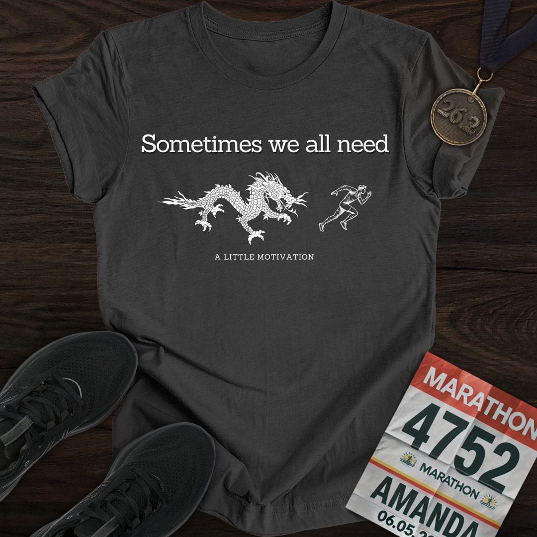 Printify T-Shirt Dark Heather / S My Motivation T-Shirt