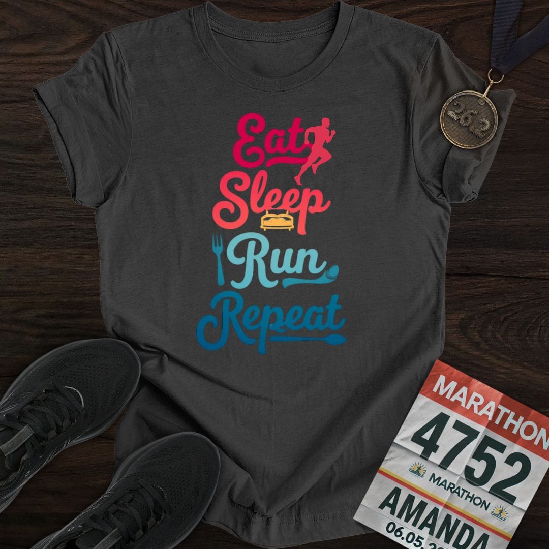 Printify T-Shirt Dark Heather / S The Runner’s Loop T-shirt