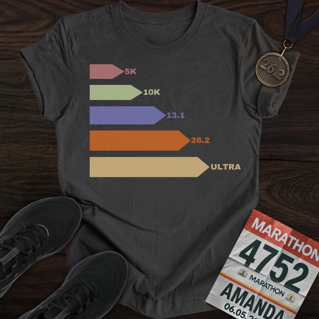 Printify T-Shirt Dark Heather / S Ultra Target Runner T-Shirt
