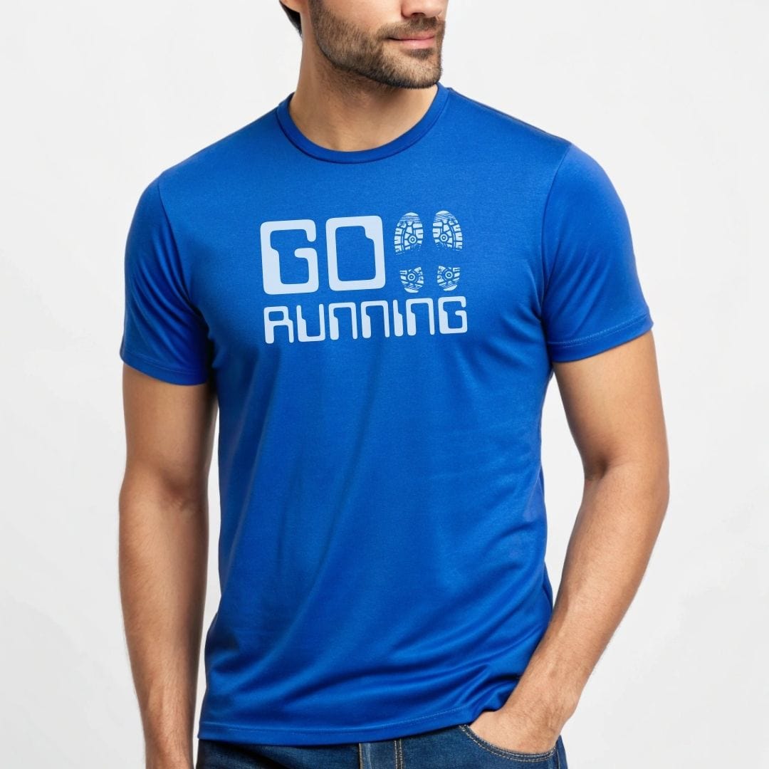 Printify T-Shirt Go Running T-Shirt / Pro