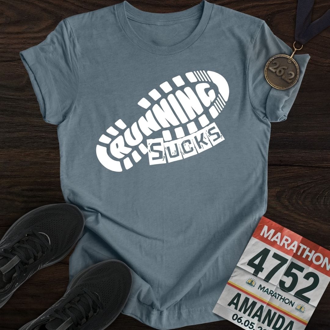 Printify T-Shirt Heather Indigo / S Love/Hate Run T-shirt