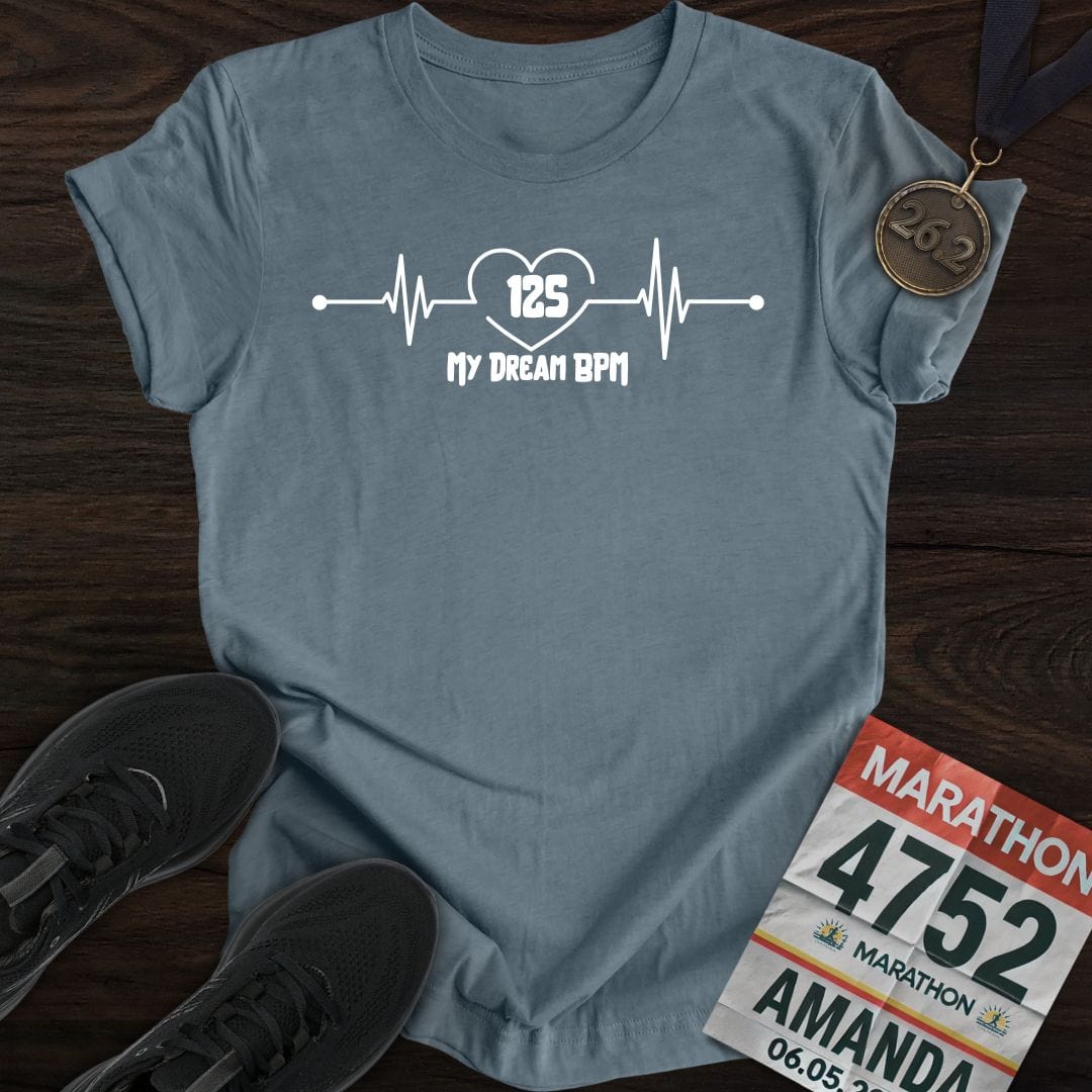 Printify T-Shirt Heather Indigo / S My Dream 125 BPM T-shirt