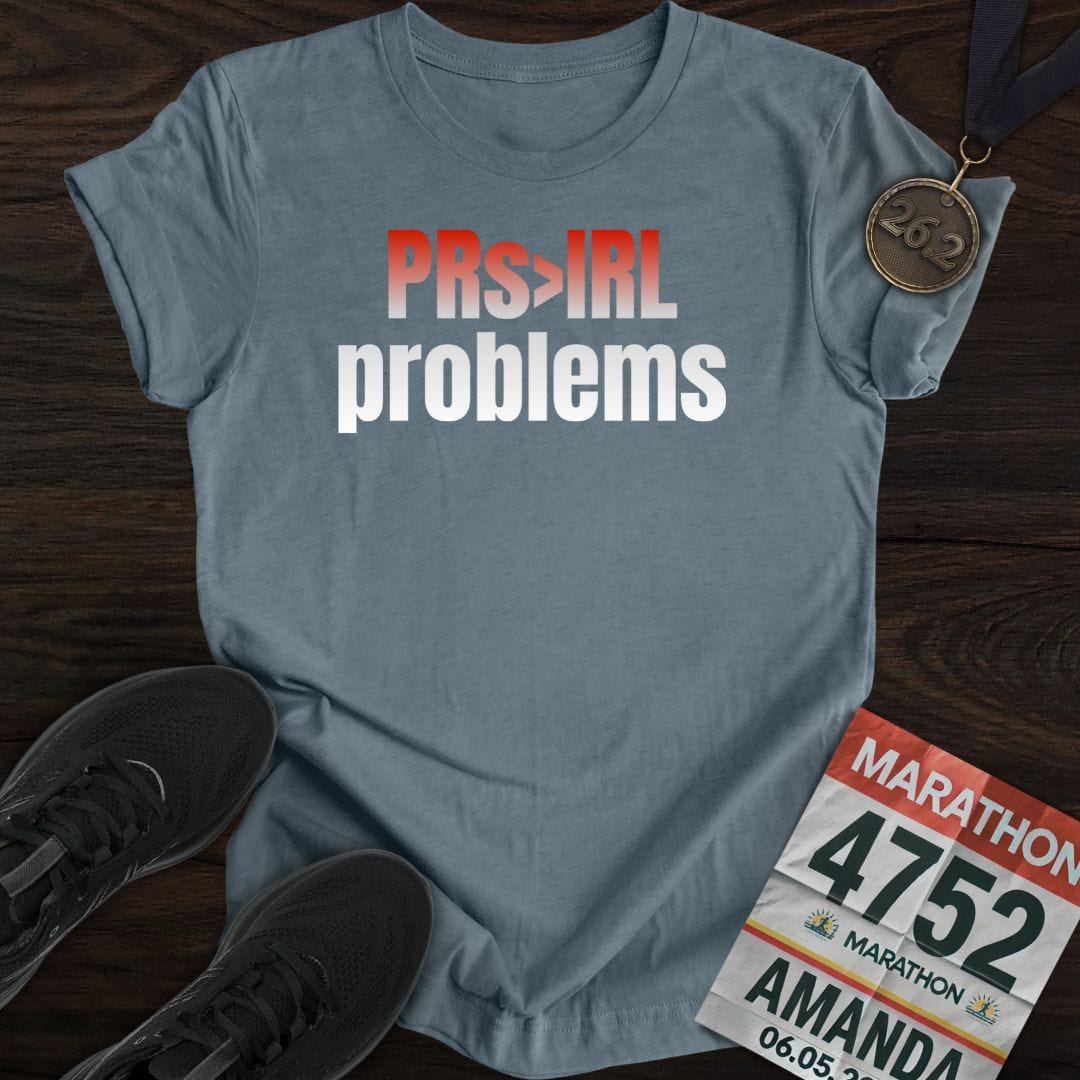 Printify T-Shirt Heather Indigo / S PRs > IRL problems T-shirt