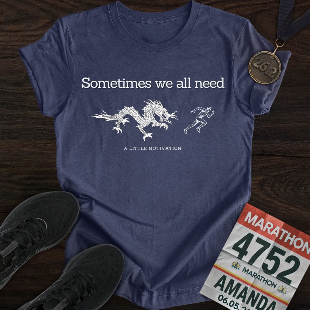 Printify T-Shirt Heather Navy / S My Motivation T-Shirt