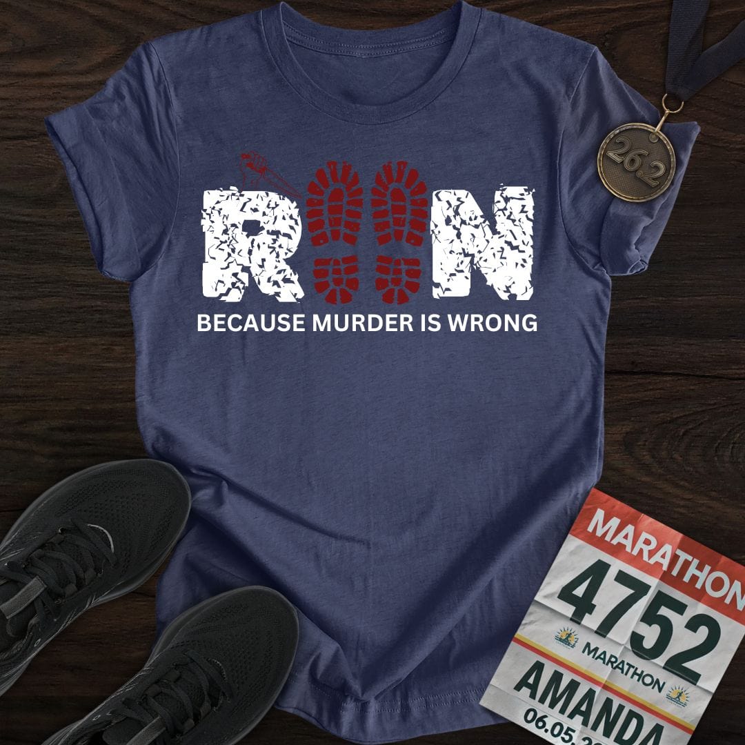 Printify T-Shirt Heather Navy / S Pace or Prison T-shirt