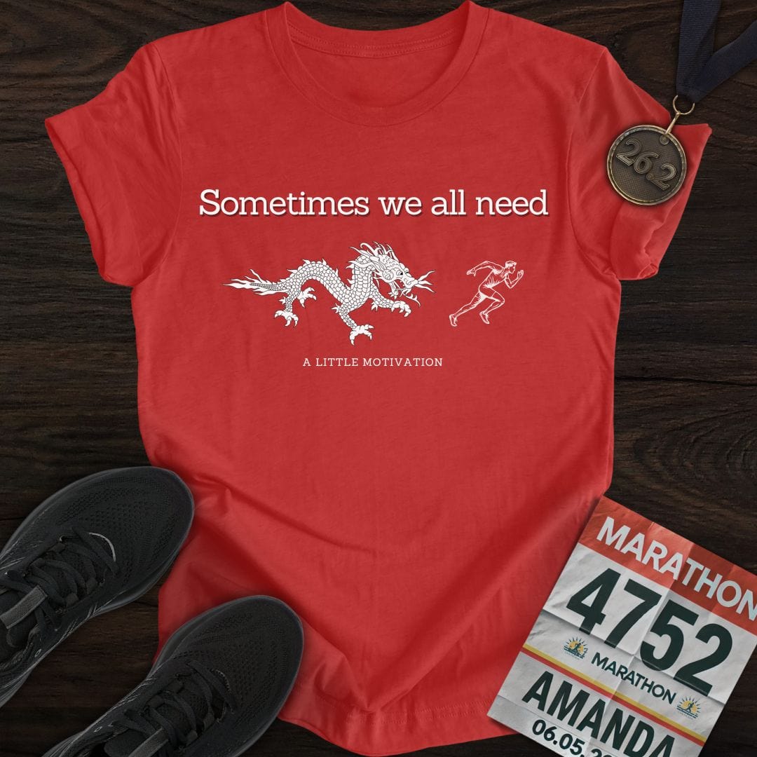 Printify T-Shirt Heather Red / S My Motivation T-Shirt