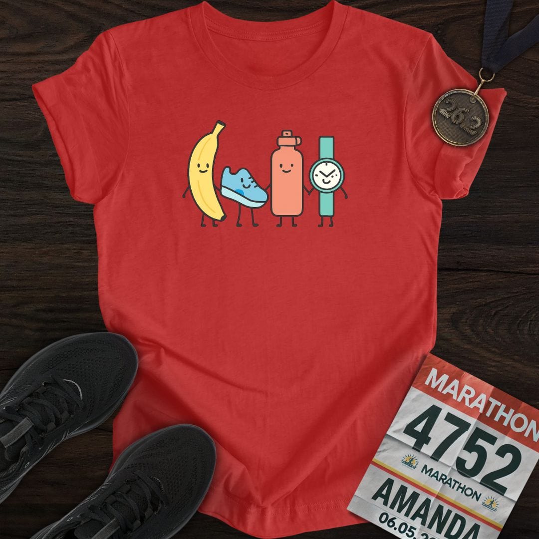 Printify T-Shirt Heather Red / S Pace Partners T-Shirt