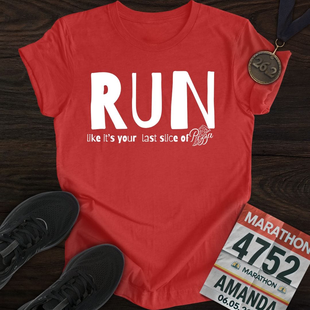 Printify T-Shirt Heather Red / S Pepperoni Pace T-shirt