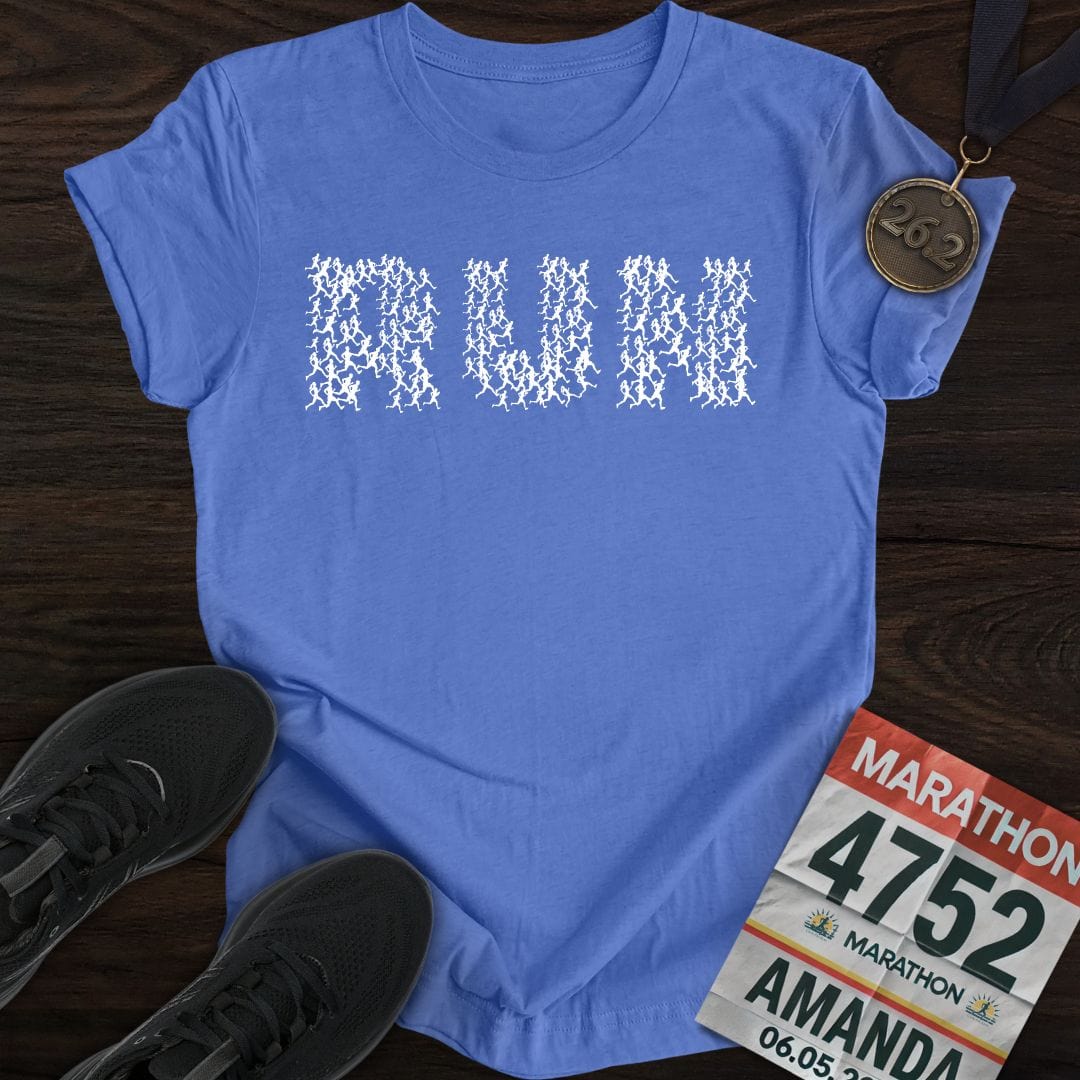 Printify T-Shirt Heather Royal / S Billion Runners T-shirt