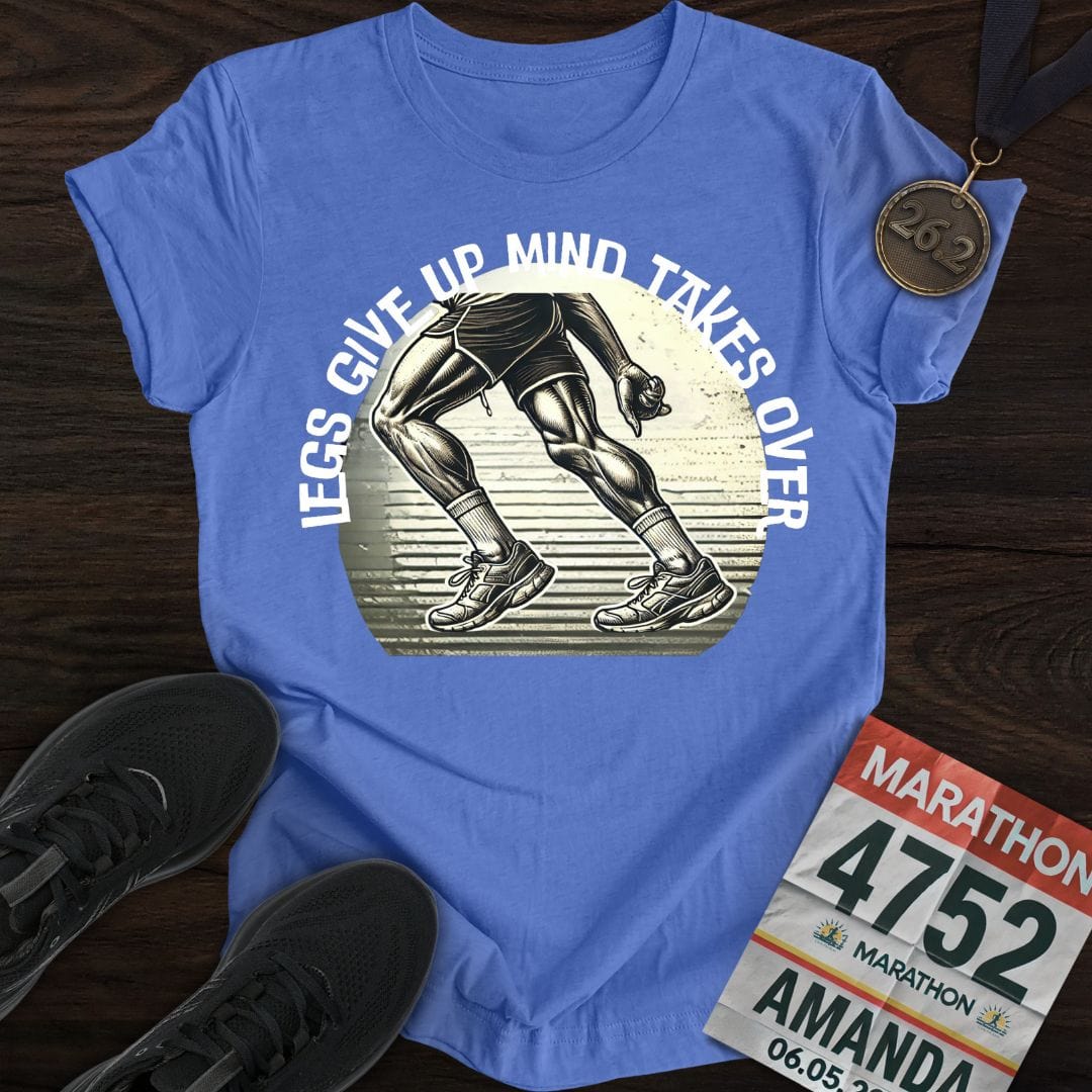 Printify T-Shirt Heather Royal / S Legs Give Up T-Shirt