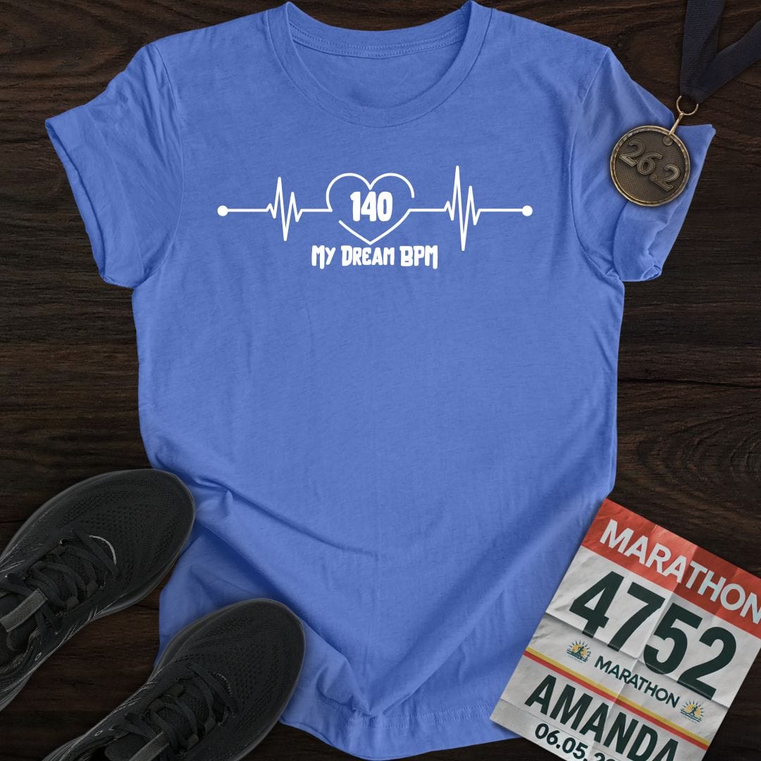 Printify T-Shirt Heather Royal / S My Dream 140 BPM T-shirt