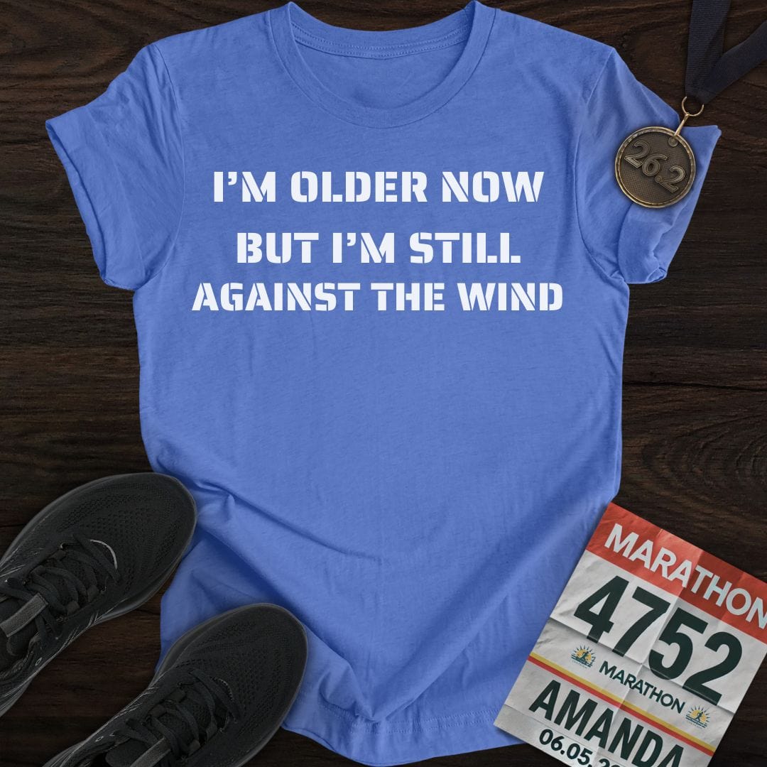 Printify T-Shirt Heather Royal / S Older Runner T-Shirt