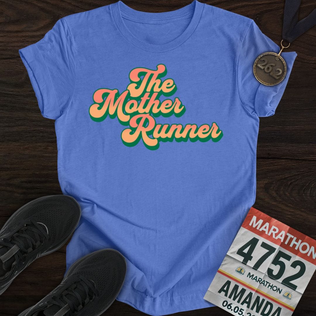 Printify T-Shirt Heather Royal / S The Mother Runner T-shirt
