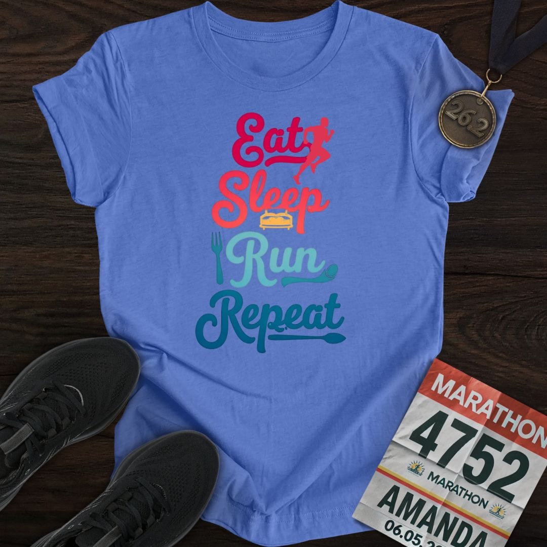 Printify T-Shirt Heather Royal / S The Runner’s Loop T-shirt