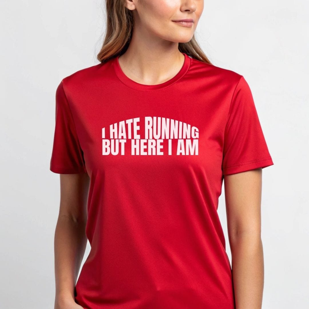 Printify T-Shirt I Hate Running -2- T-Shirt / Pro