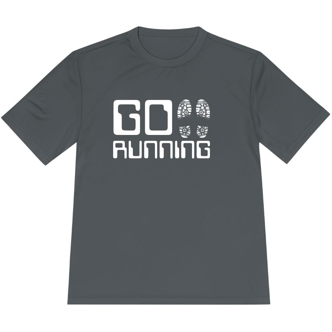 Printify T-Shirt Iron Grey / XS Go Running T-Shirt / Pro
