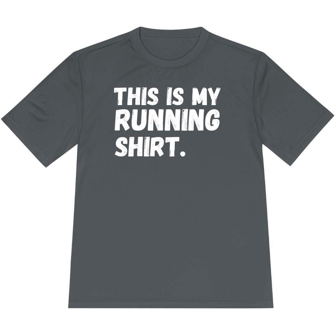 Printify T-Shirt Iron Grey / XS My Running Shirt T-Shirt / Pro