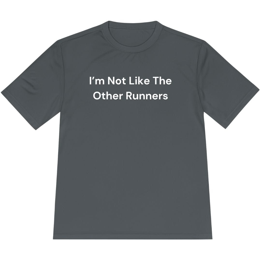 Printify T-Shirt Iron Grey / XS Not Like The Other Runners T-Shirt / Pro