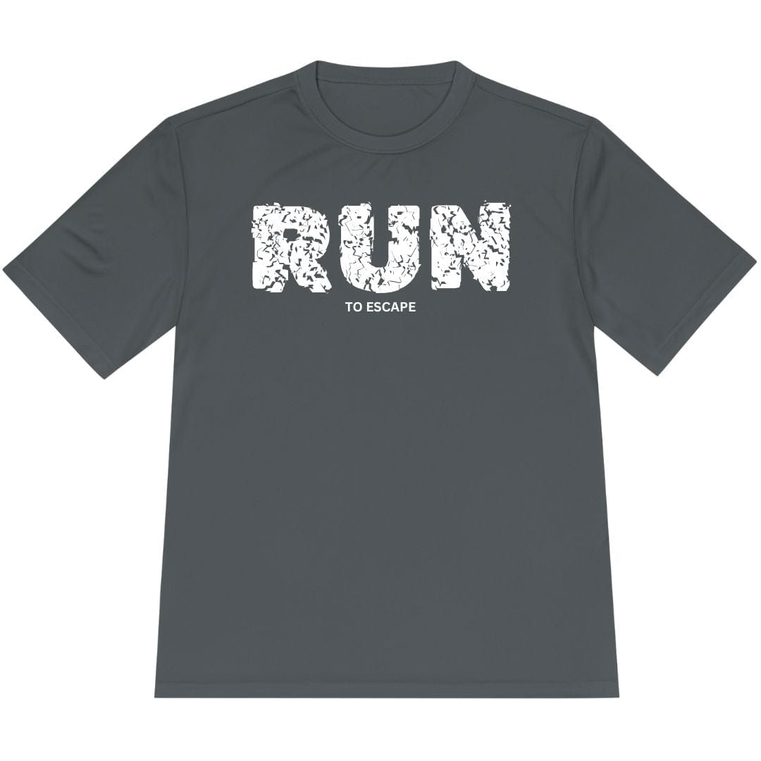 Printify T-Shirt Iron Grey / XS Run To Escape T-Shirt / Pro