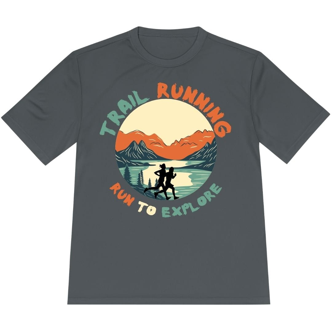 Printify T-Shirt Iron Grey / XS Run To Explore T-Shirt / Pro
