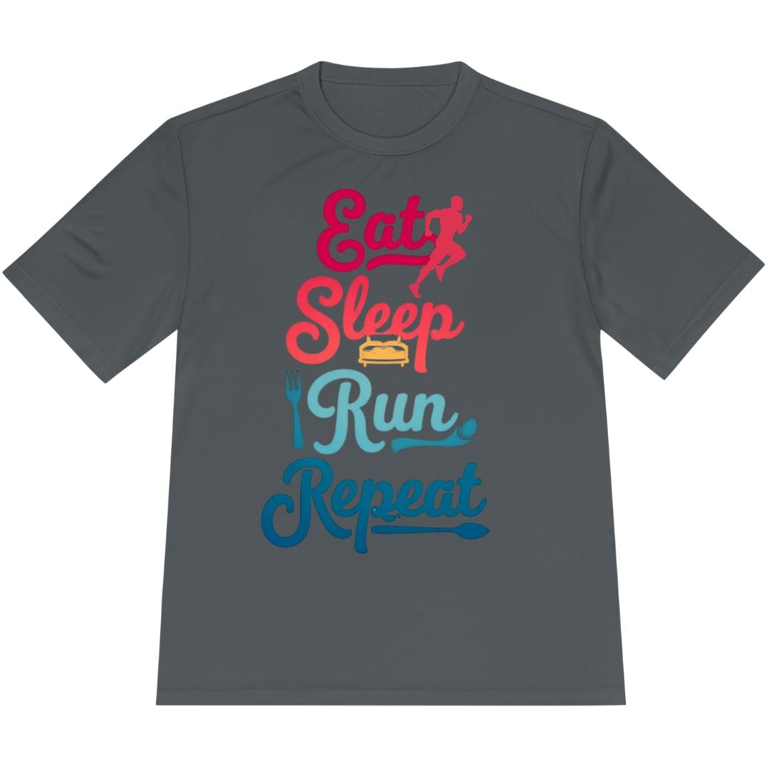 Printify T-Shirt Iron Grey / XS Runner's Loop T-Shirt / Pro