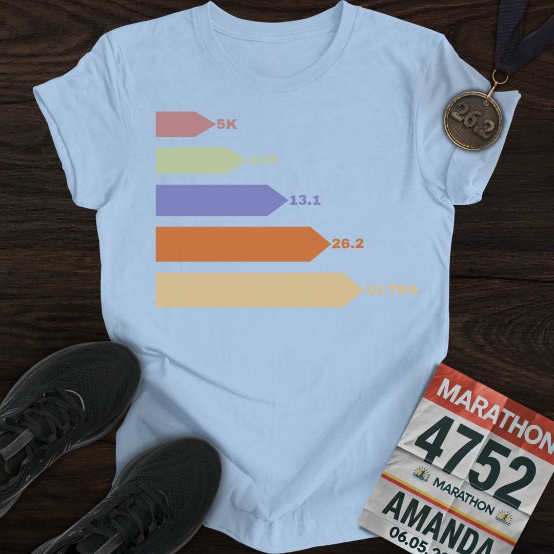 Printify T-Shirt Light Blue / S Ultra Target Runner T-Shirt