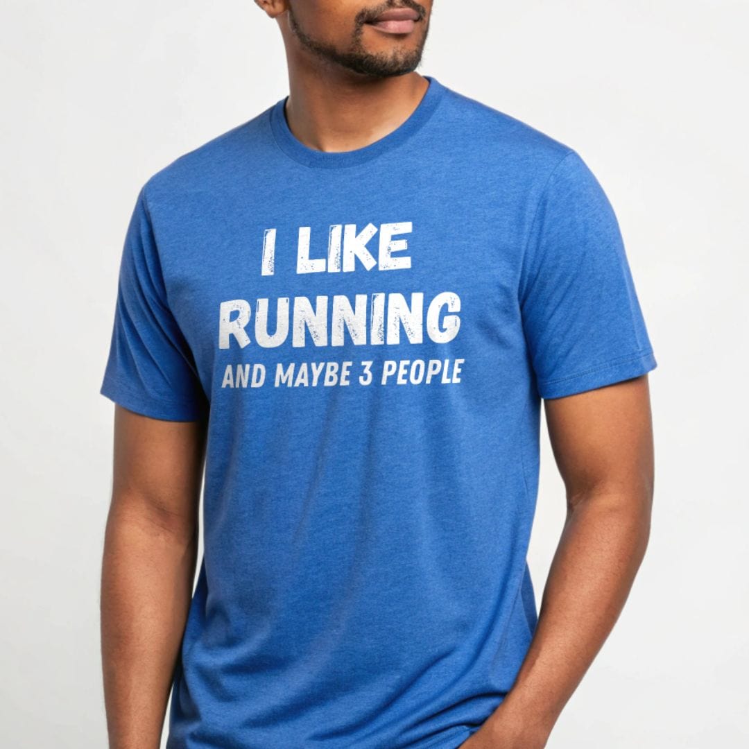 Printify T-Shirt Like Running & 3 People T-shirt