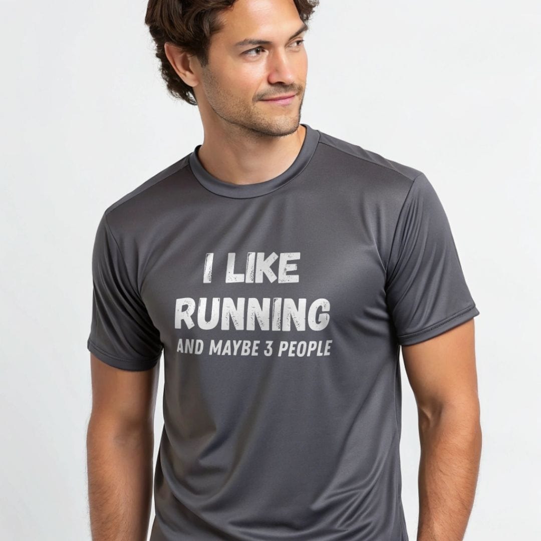 Printify T-Shirt Like Running & 3 People T-Shirt / Pro