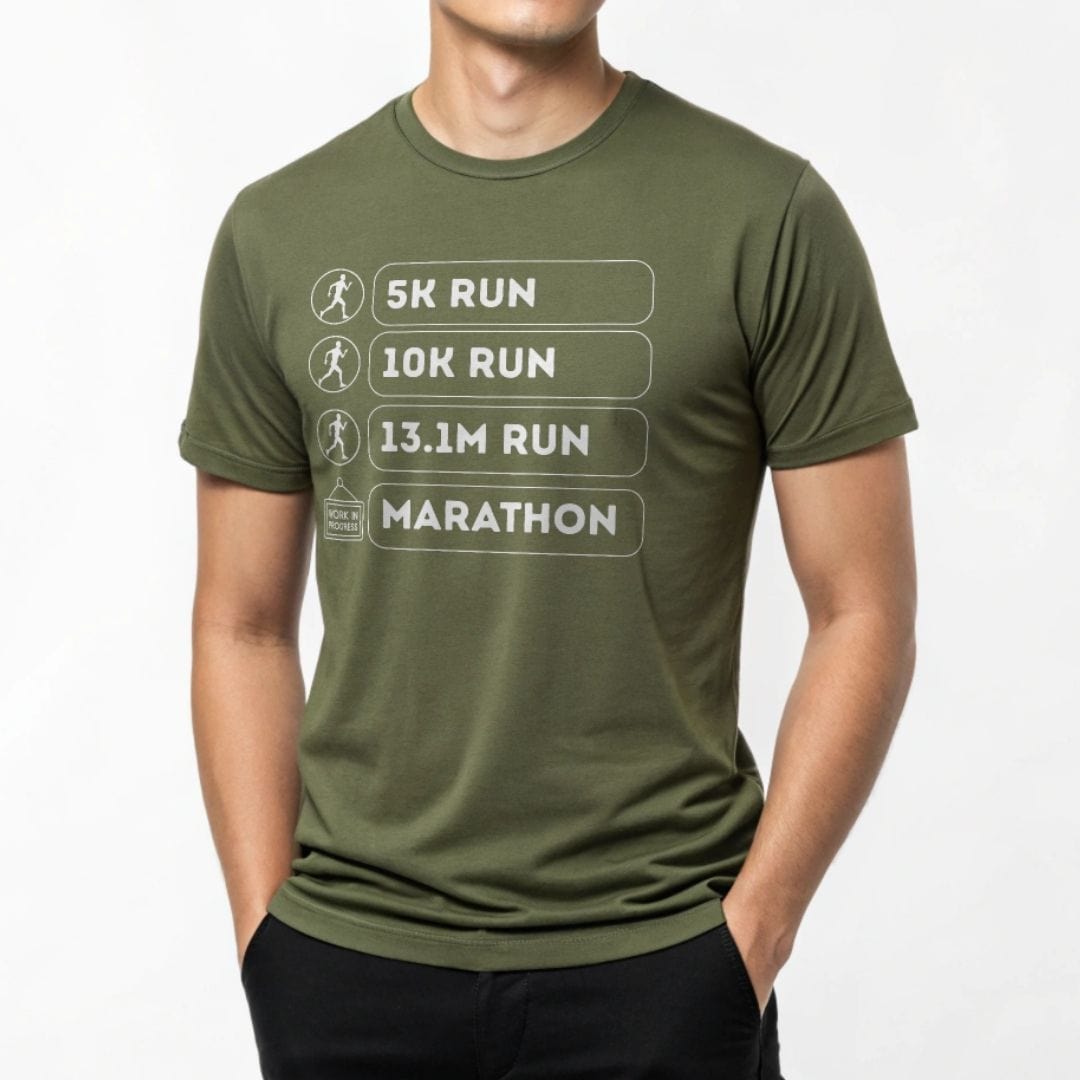 Printify T-Shirt Marathon: In Progress T-Shirt / Pro