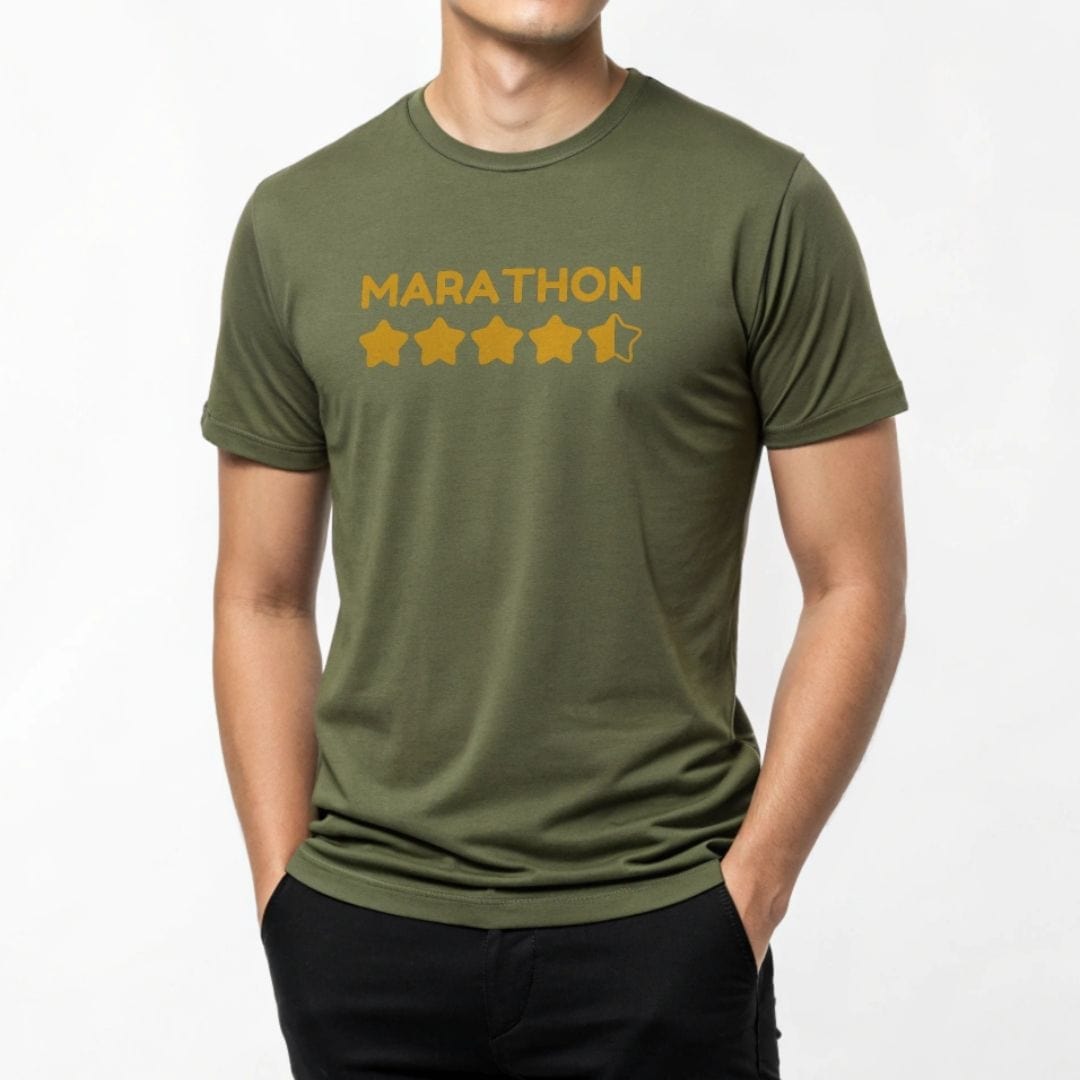 Printify T-Shirt Marathon Star Score T-Shirt / Pro