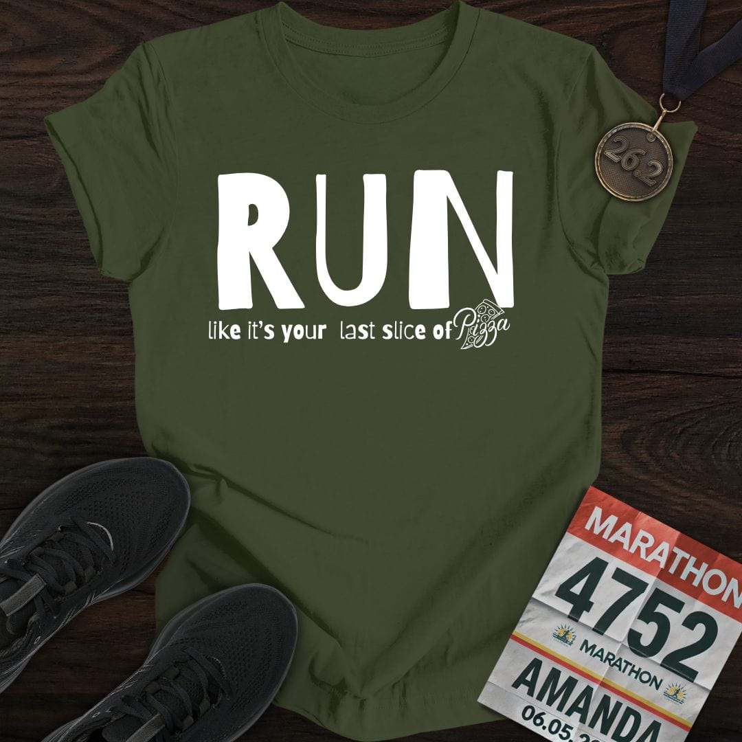 Printify T-Shirt Military Green / S Pepperoni Pace T-shirt