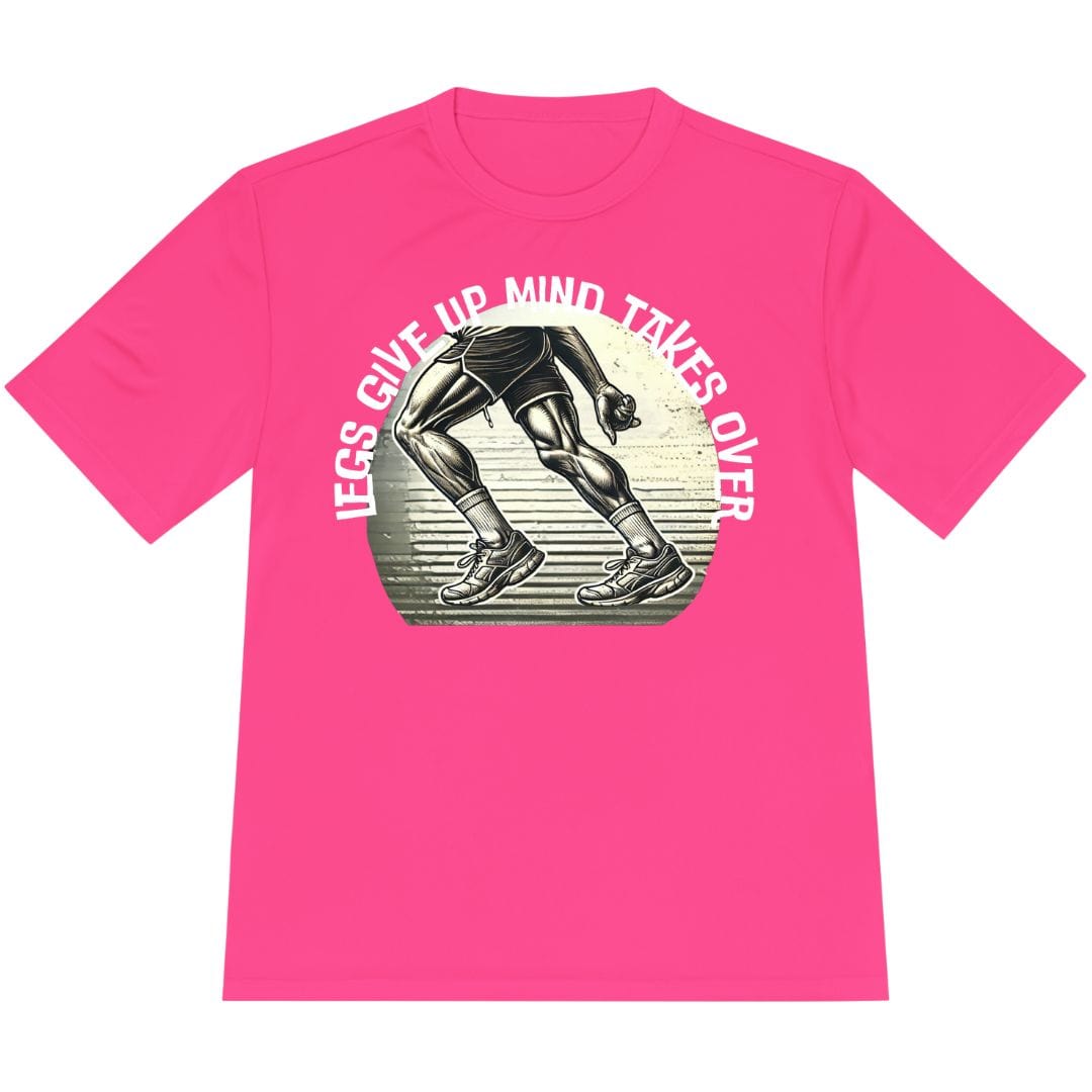 Printify T-Shirt Neon Pink / XS Legs Give Up T-Shirt / Pro