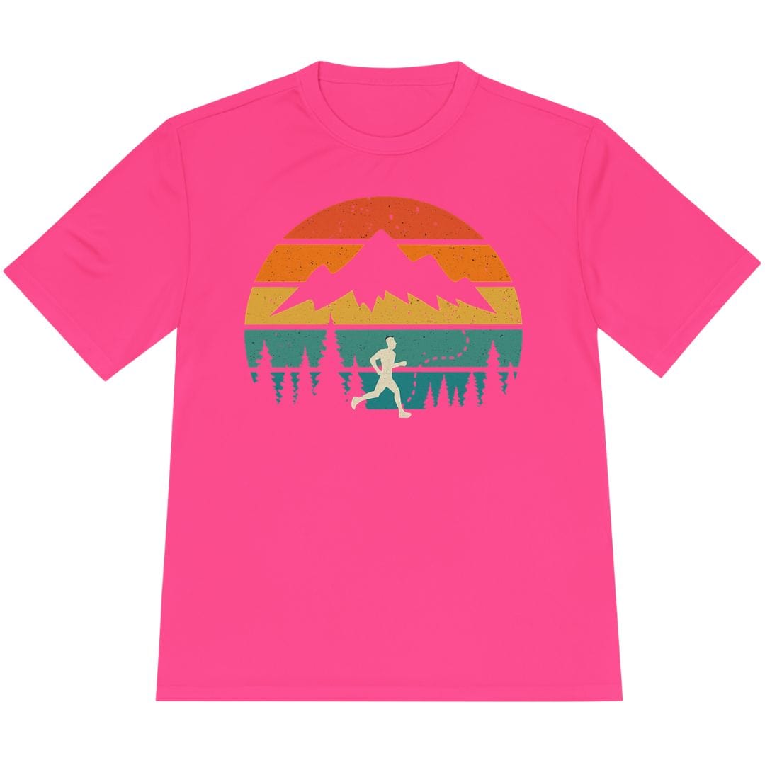 Printify T-Shirt Neon Pink / XS Run Wild -2- T-Shirt / Pro