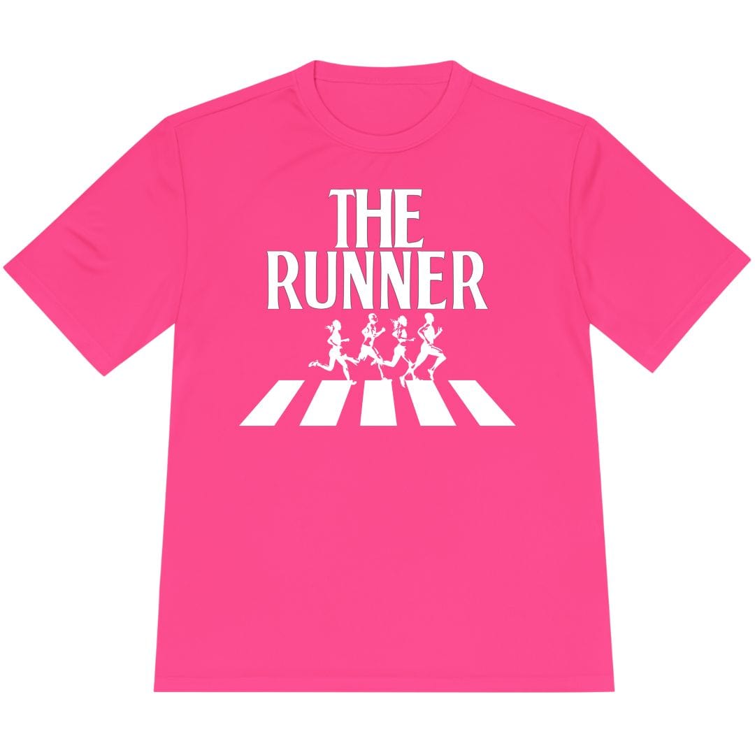Printify T-Shirt Neon Pink / XS The Runner Lane T-Shirt / Pro