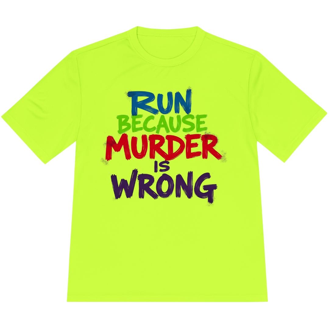 Printify T-Shirt Neon Yellow / XS Miles Over Murder T-Shirt / Pro
